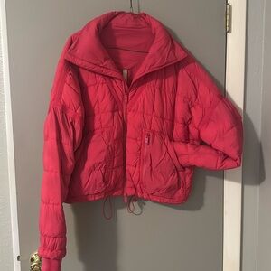 FP Movement / Free People Penny Packable Pink Puffer NWT XS Coat